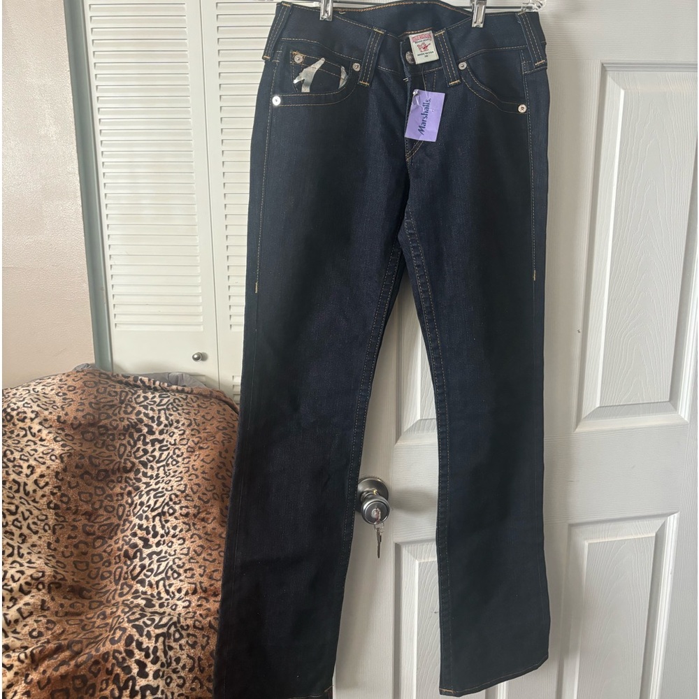 TRUE RELIGION NAVY JEANS.